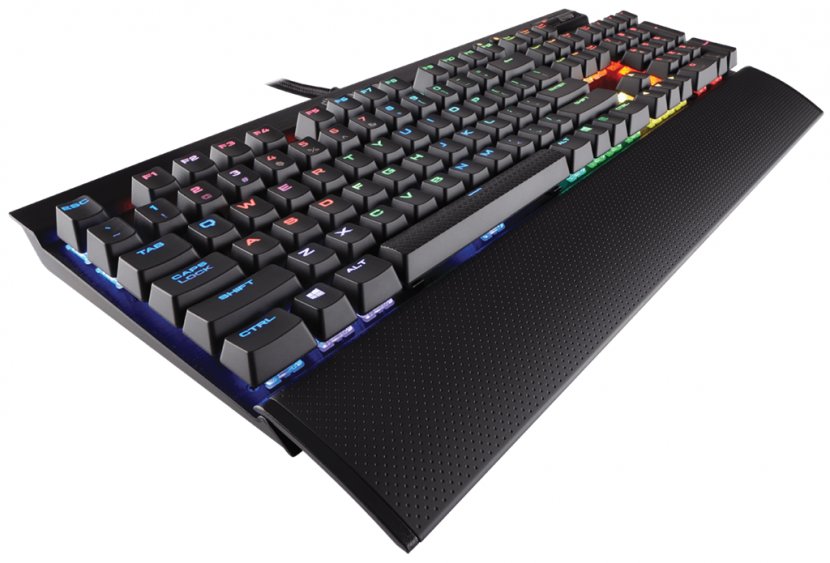 Computer Keyboard Corsair Gaming K55 RGB Keypad Backlight HARPOON - Numeric Transparent PNG
