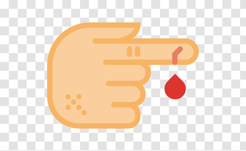 Blood Medicine Bleeding - Finger - Gums Cartoon Transparent PNG