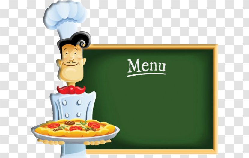 Menu Chef Vector Graphics Cafe Clip Art - Cook Transparent PNG