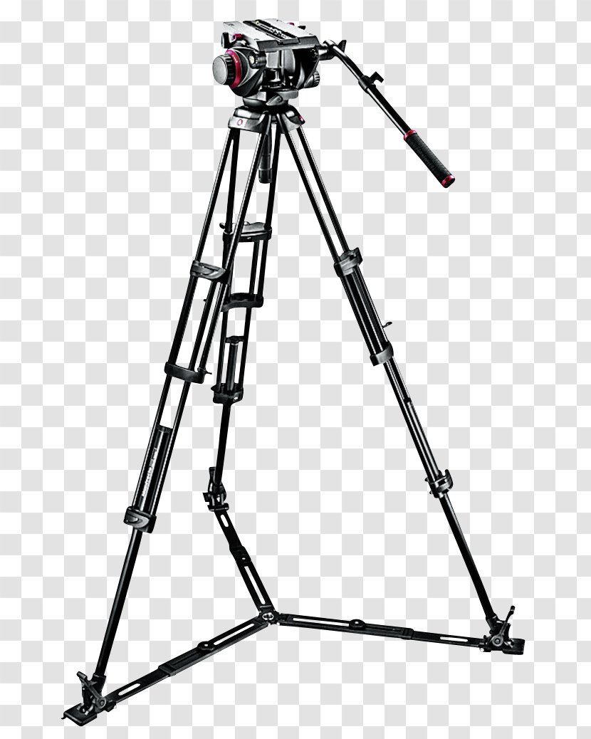 Manfrotto Video Tripod Head 509HLV Pan Bar For - Camera Transparent PNG