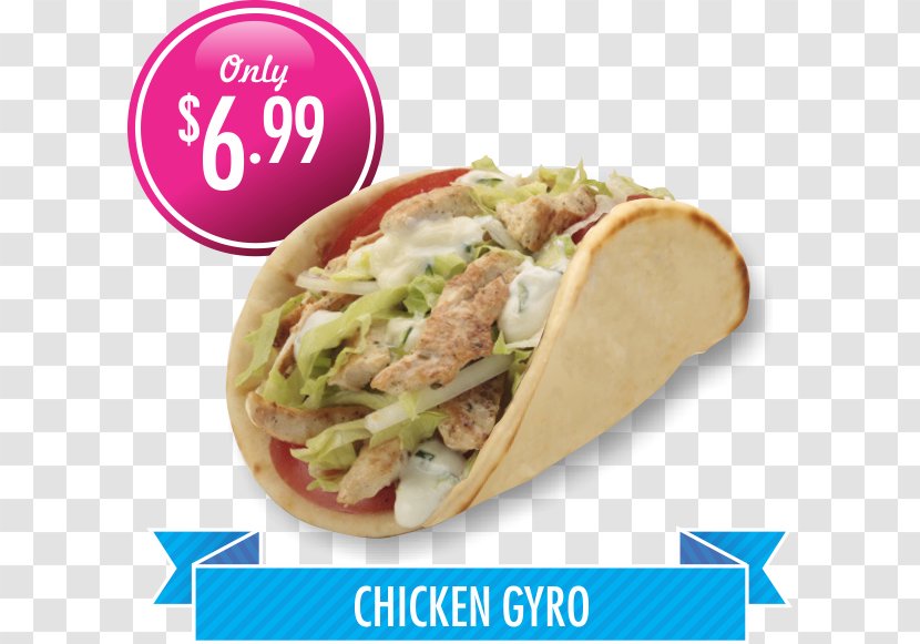 Gyro Korean Taco Wrap Shawarma Fast Food - Dish - Meat Transparent PNG