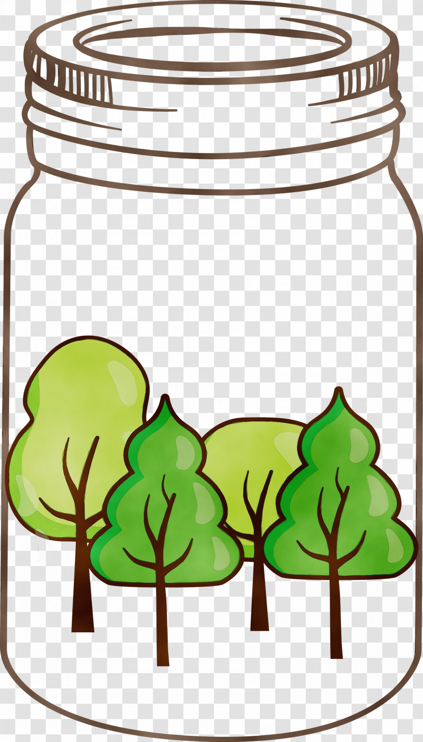Leaf Green Tree Flowerpot Biology Transparent PNG
