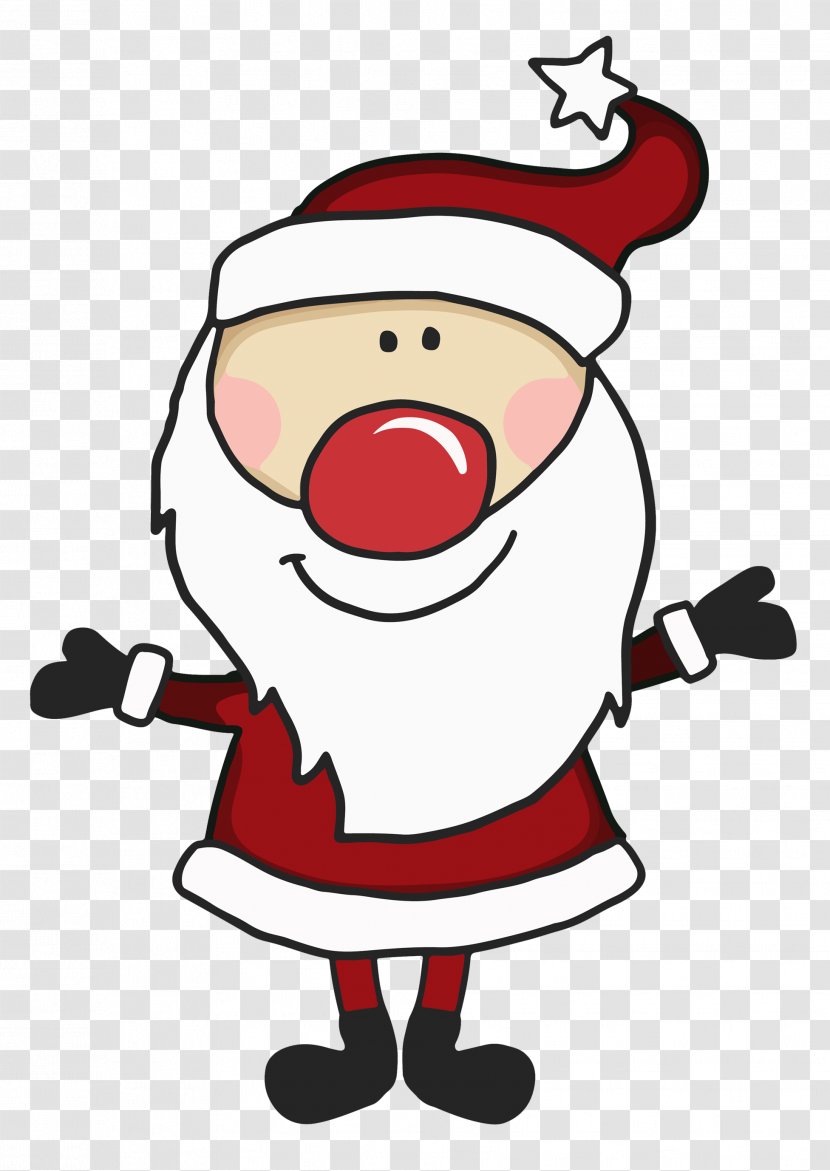 Santa Claus Christmas New Year Snowman Clip Art - Party Transparent PNG