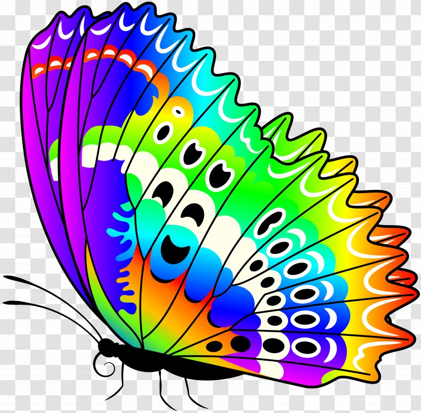 Monarch Butterfly Clip Art - Greta Oto - Colorful Transparent Image Transparent PNG