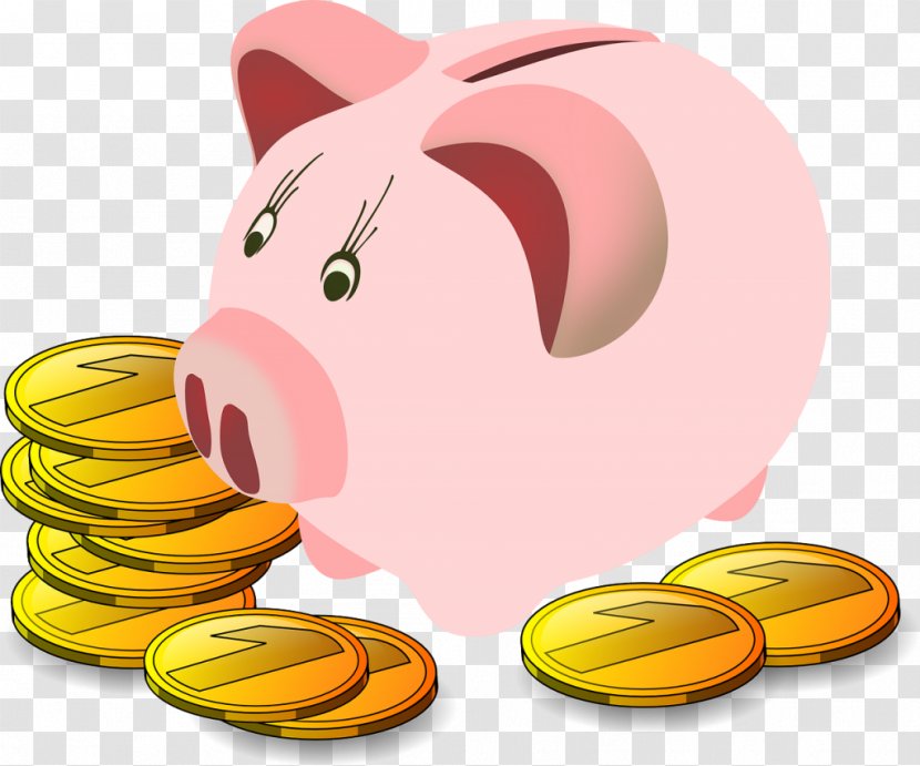 Piggy Bank Money Clip Art - Purse Transparent PNG