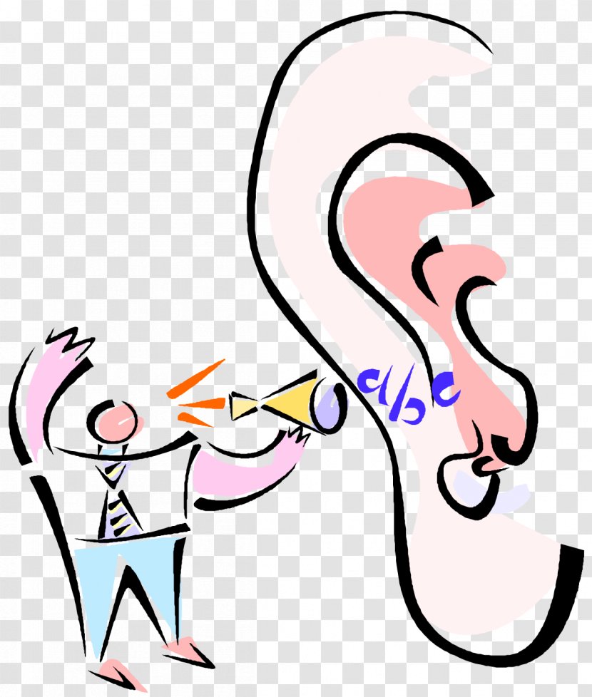 Listening Ear Clip Art - Frame - Ears Transparent PNG