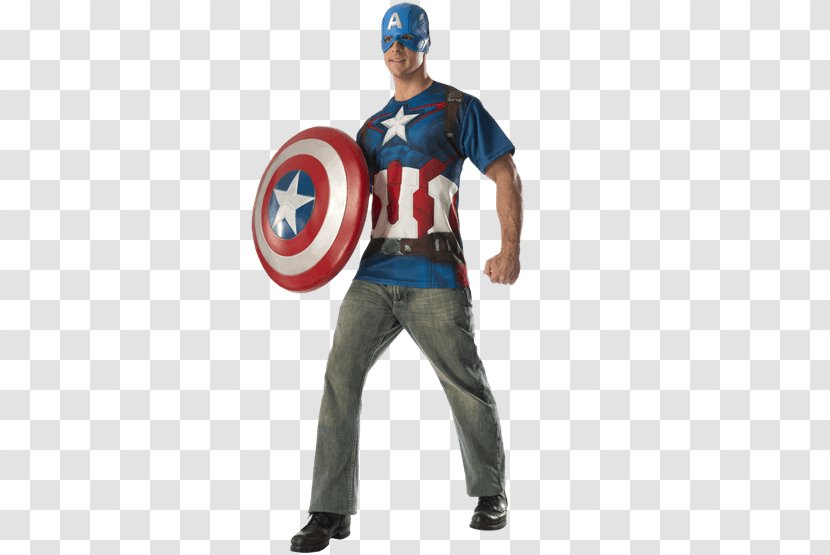 T-shirt Captain America Iron Man Costume Clothing - Superhero Transparent PNG