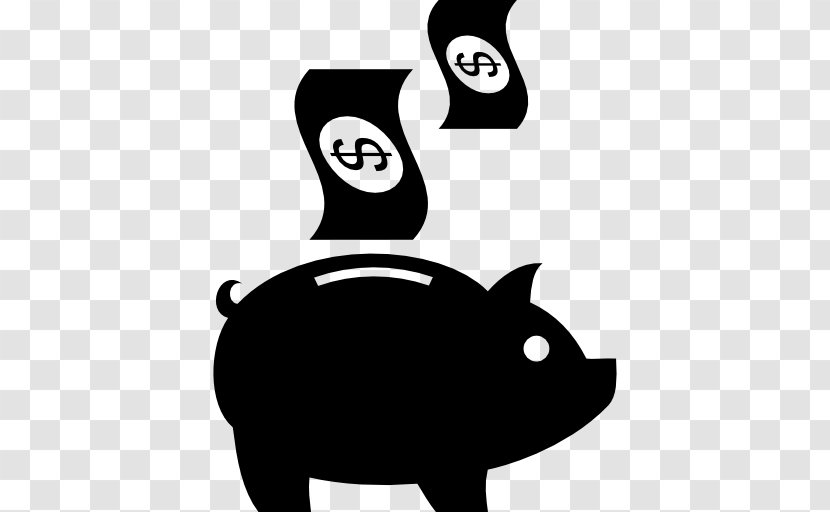 Saving Piggy Bank Money - Cat Transparent PNG