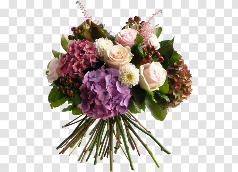 Flower Bouquet Floristry Floral Design School - Wedding Flowers - Hydrangea Transparent PNG