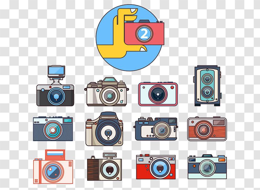 Camera Photography Adobe Illustrator Icon - Technology Transparent PNG