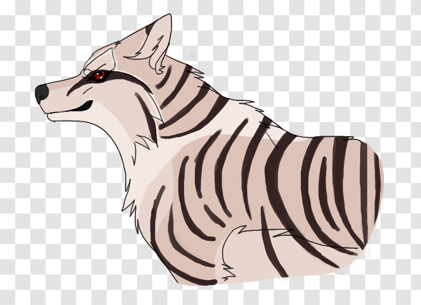 Whiskers Tiger Cat Dog Canidae - Fauna Transparent PNG