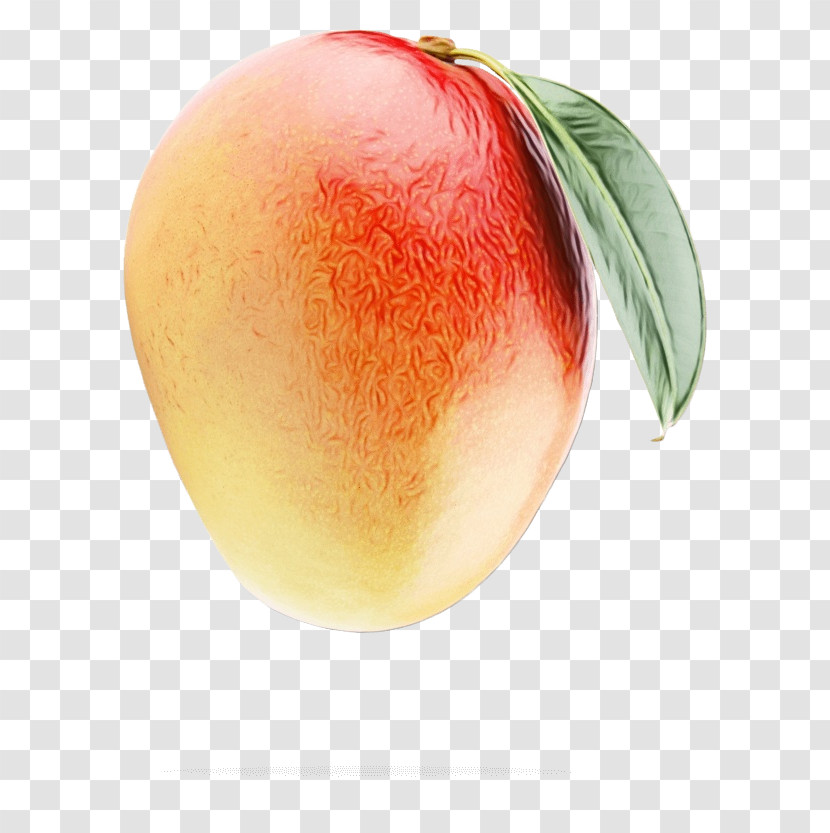 Peach Apple Transparent PNG