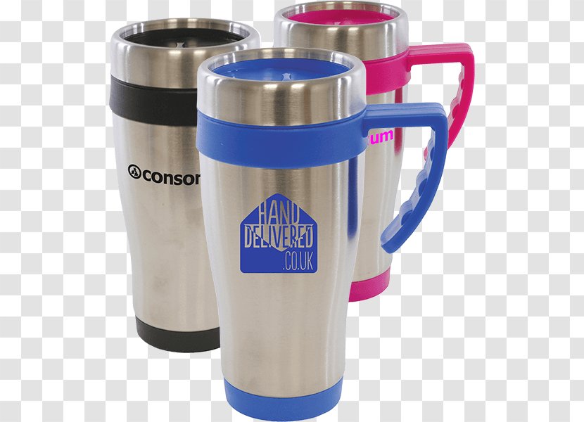 Thermoses Mug Plastic Cobalt Blue - Cup Transparent PNG