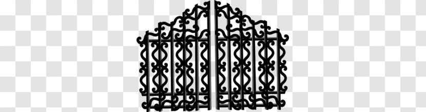 Gate Fence Clip Art - Royaltyfree - Entrance Cliparts Transparent PNG