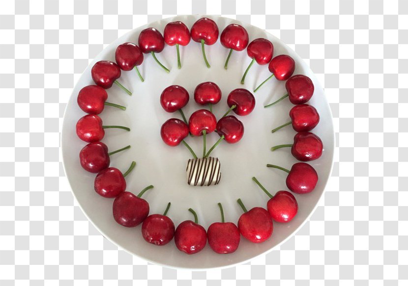 Puebla Fruit Cherry Taobao - Gratis - Platter Transparent PNG