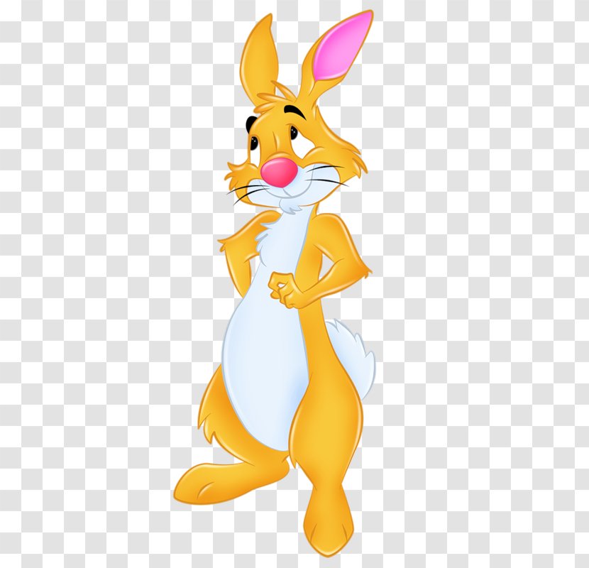 Rabbit Winnie-the-Pooh Piglet Tigger Roo - Vertebrate Transparent PNG