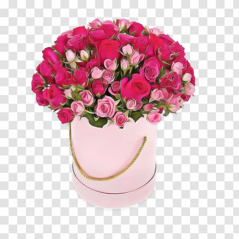 Flower Pink Flowerpot Plant Cut Flowers - Hydrangea Vase Transparent PNG