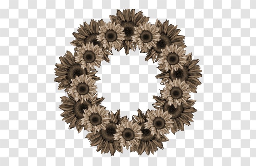 Wreath Flower - Sunflower Transparent PNG