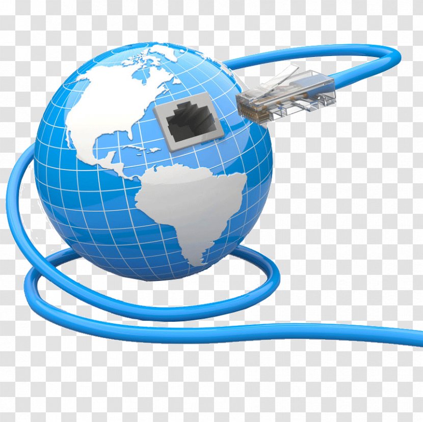 Broadband Internet Access Telecommunications Cable Television - Globe - Service Provider Transparent PNG