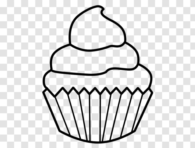 Easy Cupcakes Muffin Frosting & Icing Drawing - Artwork - Cake Transparent PNG