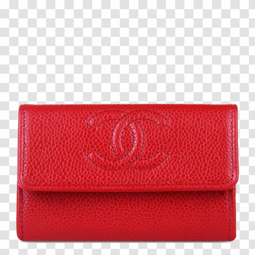 Handbag Leather Wallet Coin Purse - CHANEL Chanel Bag Red Transparent PNG