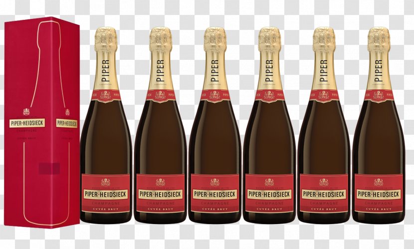 Champagne Piper-Heidsieck Wine Beer Bottle Transparent PNG