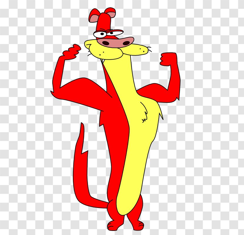 Weasels I.M. Weasel I. R. Baboon Cartoon Network - I Am - Muscle Vector Transparent PNG
