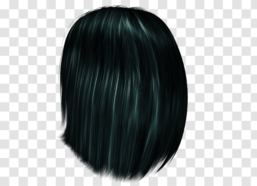 Black Hair Coloring Bangs Brown - Lucas Transparent PNG