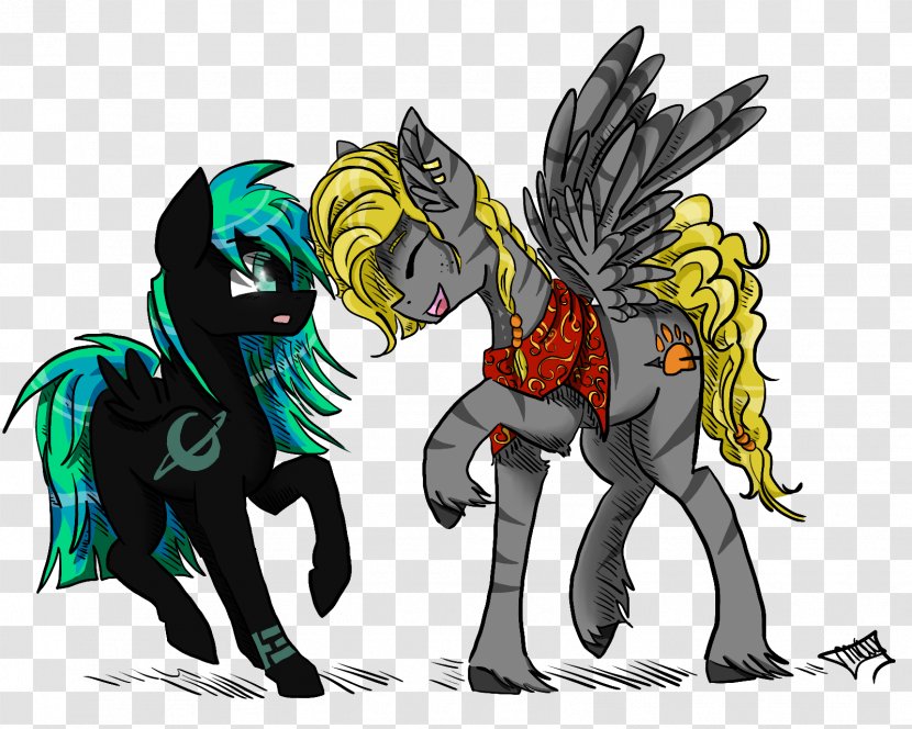 Horse Legendary Creature Pony Fiction - Animal - Brothers And Sisters Transparent PNG