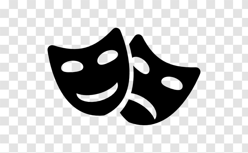 Drama Mask Theatre Clip Art - Smile - Tragedy Transparent PNG