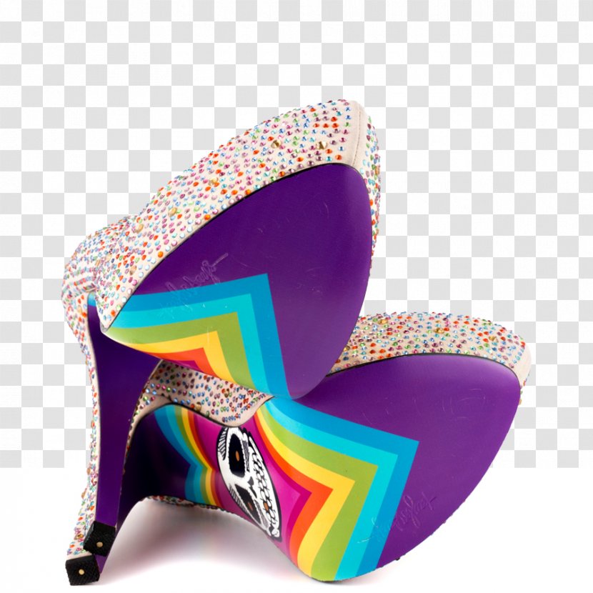 High-heeled Shoe Stiletto Heel Fashion - Outdoor - Rainbow Sandals Transparent PNG