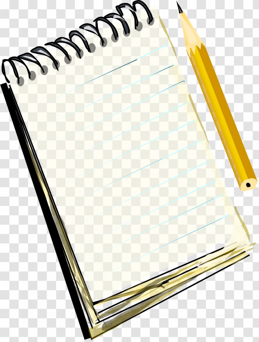 Pencil Notebook Clip Art - Drawing - Pen Transparent PNG