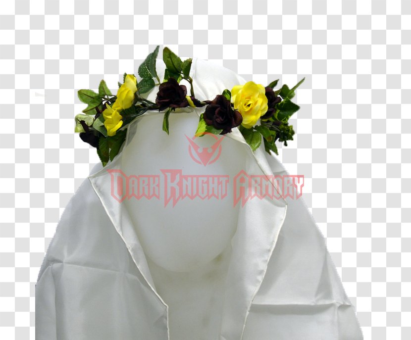 Floral Design Middle Ages English Medieval Clothing Headpiece Hat - Wreath - Rose Transparent PNG