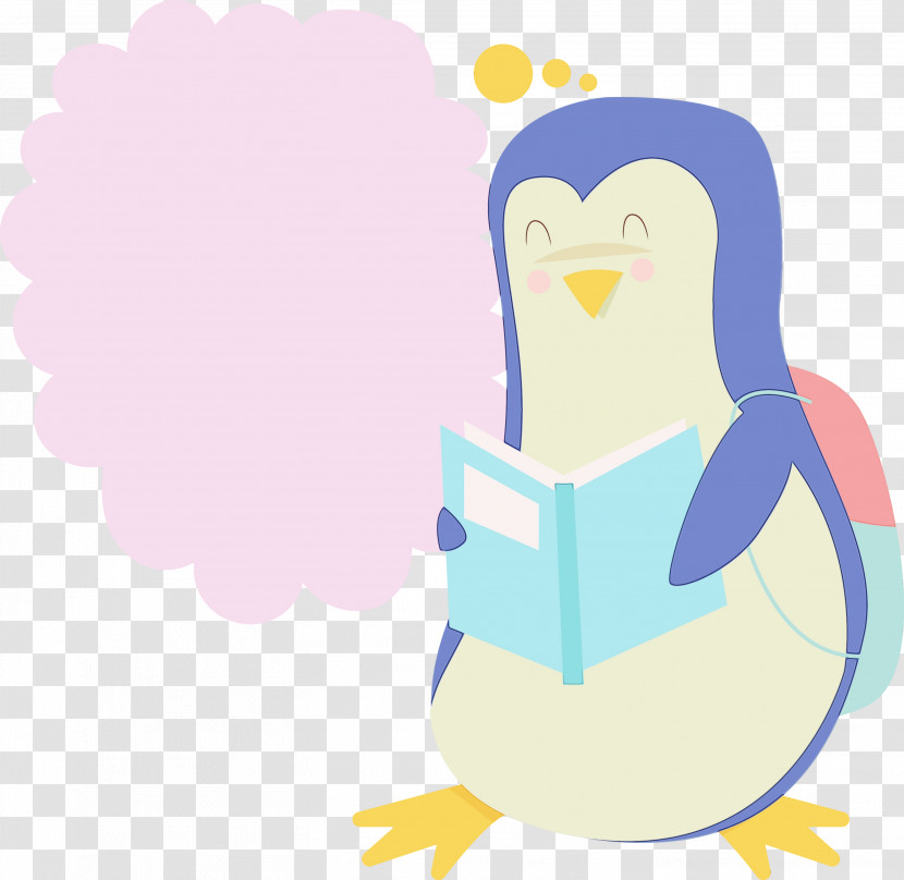 Penguins Purple Beak Meter Transparent PNG