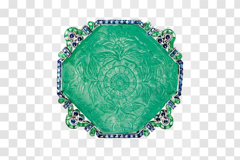 Emerald Jewellery Cartier Gemstone Sapphire - Platter - Miniature Ring Transparent PNG
