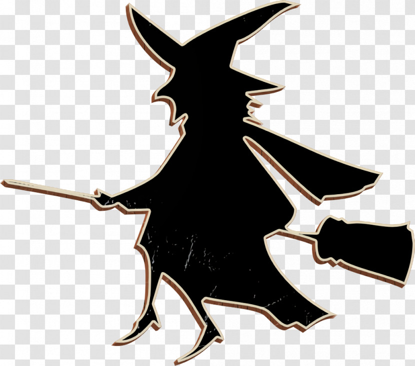 Icon Halloween2013 Icon Flying Broom And Witch Icon Transparent PNG
