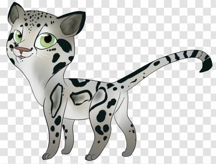 Whiskers Ocelot Cat Clouded Leopard - Cartoon Transparent PNG