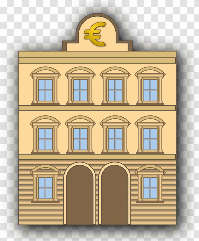 Bank Building Clip Art - Money Transparent PNG