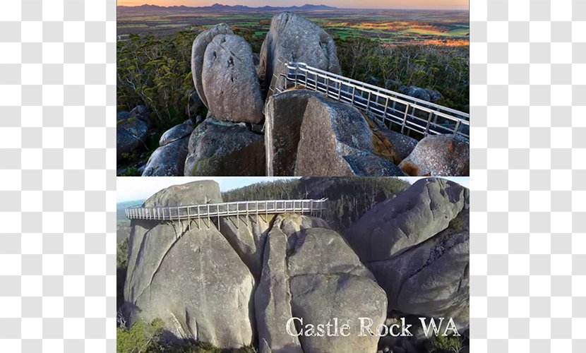 Castle Rock, Western Australia Granite Skywalk Albany Mount Barker Perth - Famous Scenic Spot Transparent PNG