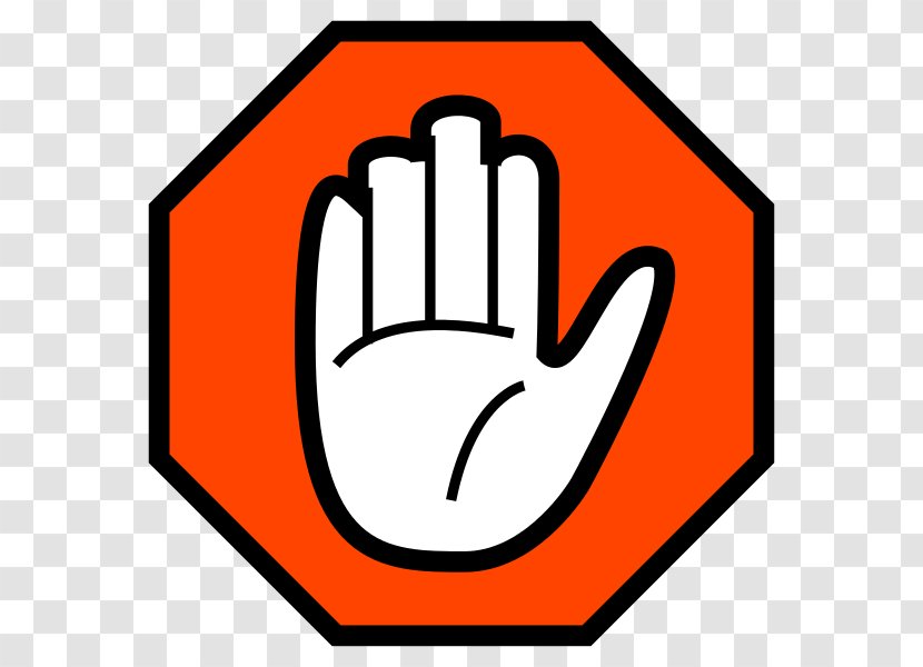 Stop Sign Hand Clip Art Transparent PNG