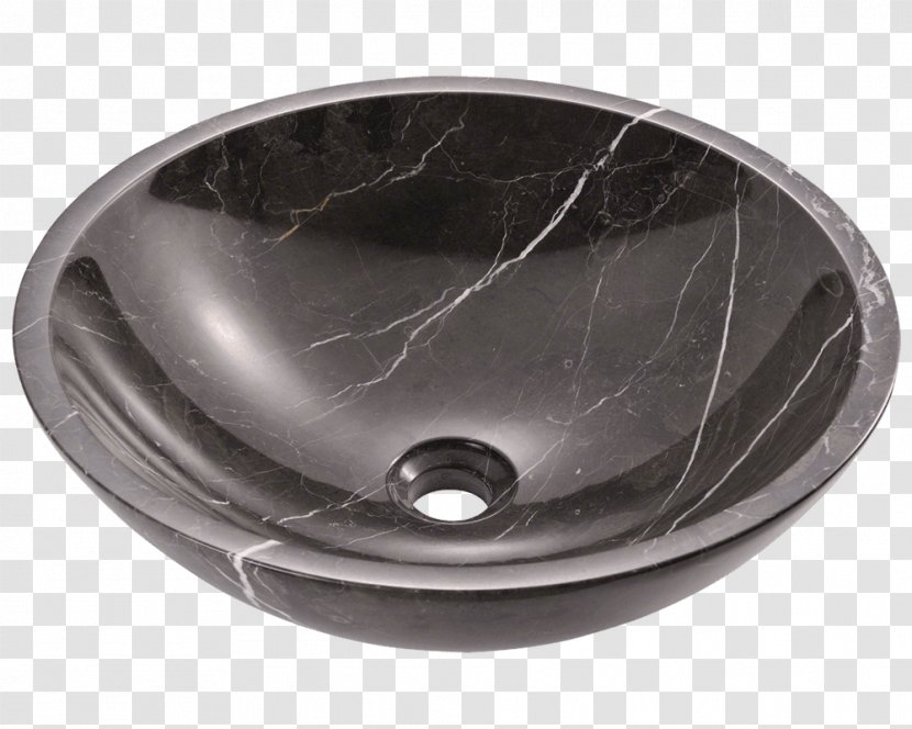 Bowl Sink Marble Carrara Stone - Plumbing Fixture - Ceramic Transparent PNG