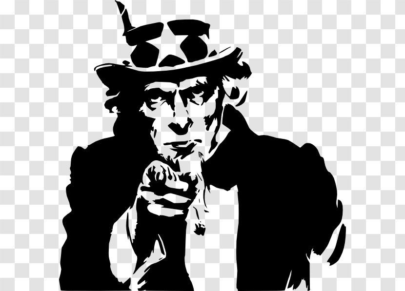 Uncle Sam Royalty-free Clip Art - Logo Transparent PNG