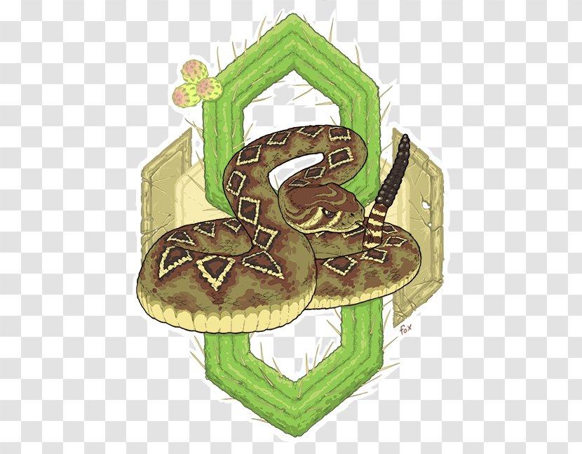 Serpent Cartoon Legendary Creature - Eastern Diamondback Rattlesnake Transparent PNG