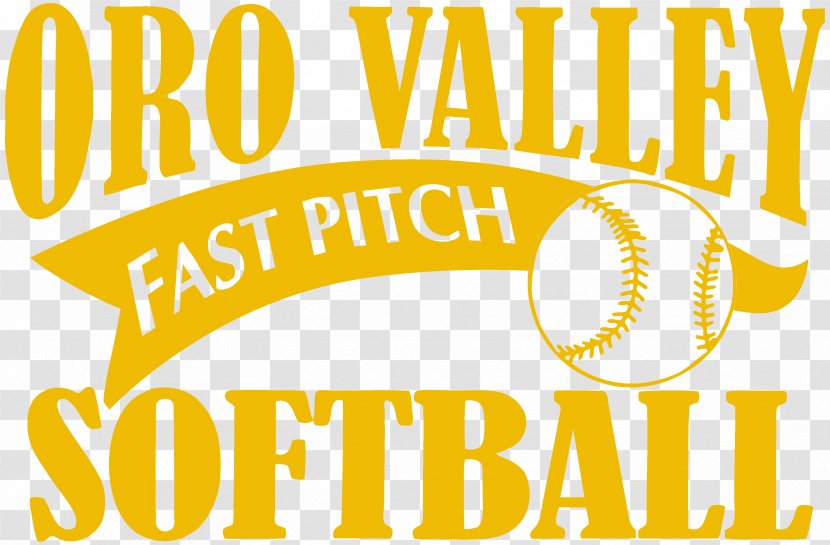 East Oro Valley Drive Logo Brand Softball Font - Yellow - Jesse Owens Transparent PNG