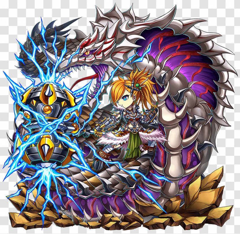 Brave Frontier Wikia Blog - Naver - Thunder Transparent PNG