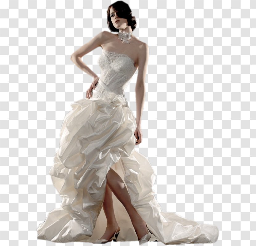 Wedding Dress Cocktail Party Gown - Tree Transparent PNG