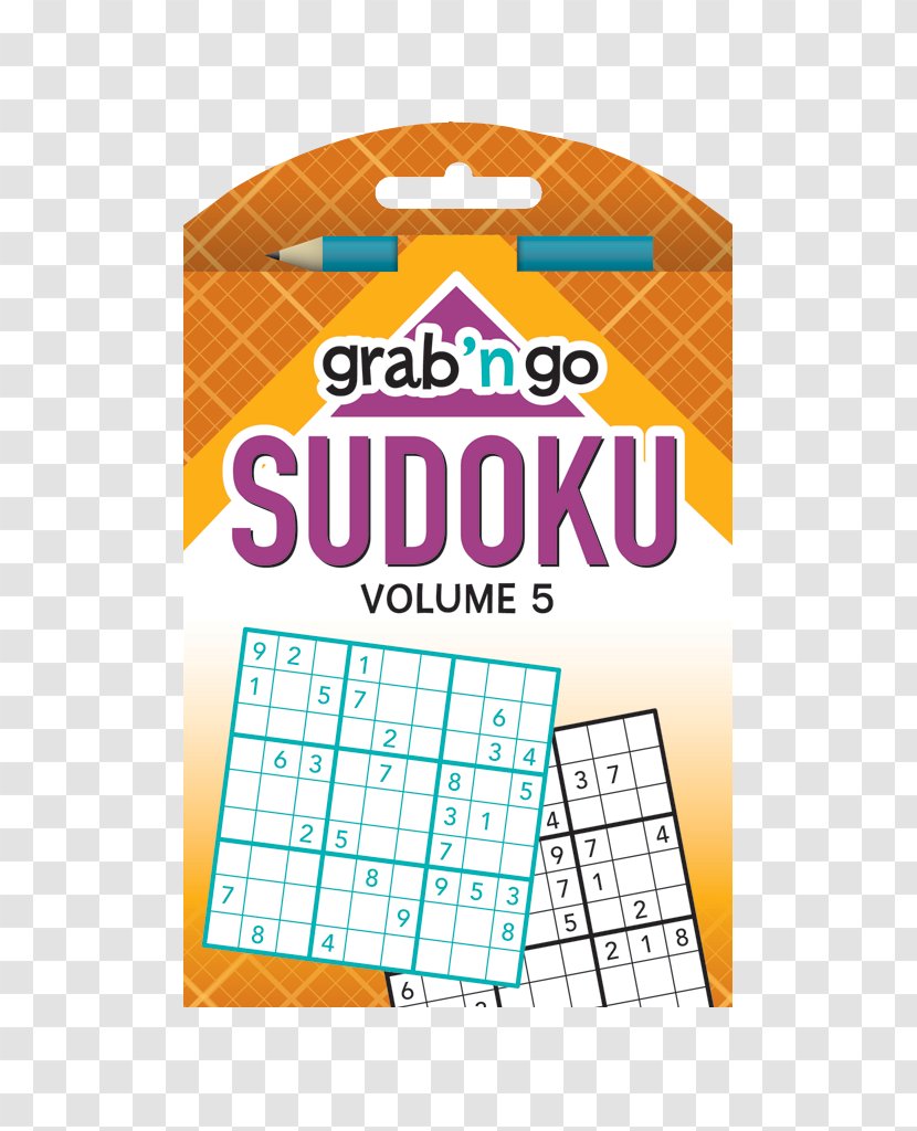 Grab 'n Go Puzzles Sudoku: Cardinal-sapphire Edition Graphic Design Paperback Brand Font - Purple Puzzle Transparent PNG