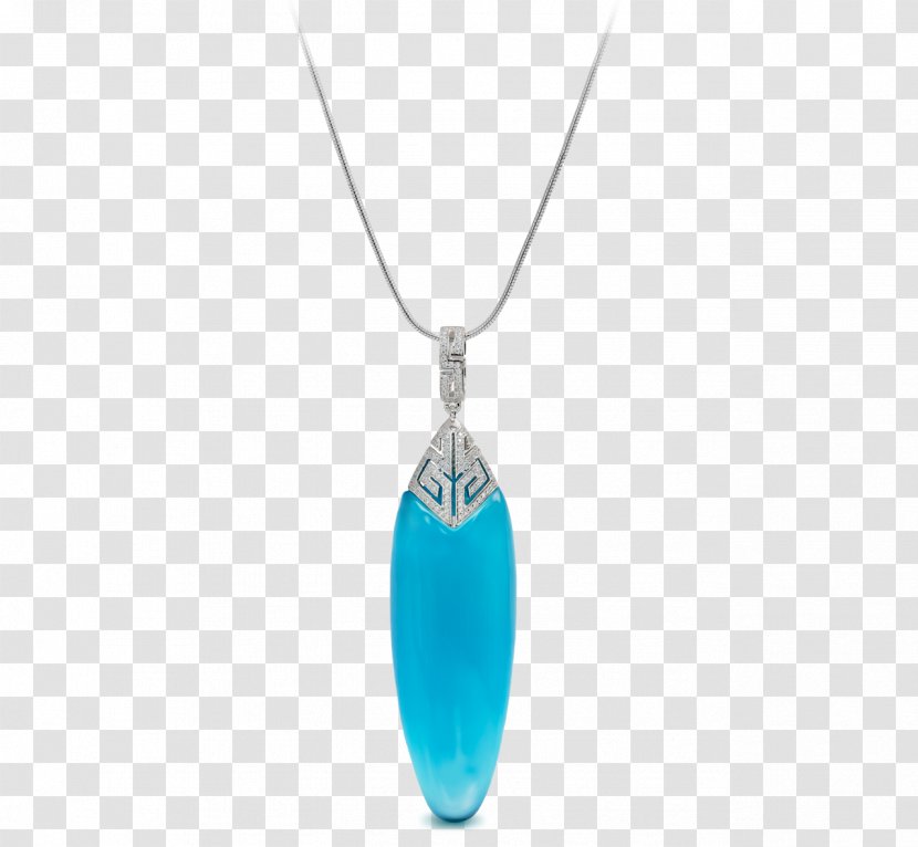 Turquoise Jewellery Necklace Chain Charms & Pendants Transparent PNG