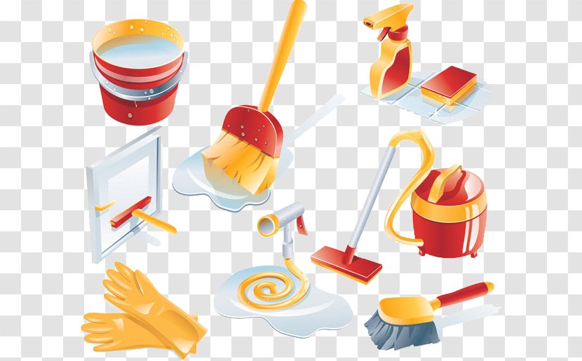 Cleaner Cleaning Maid Service Euclidean Vector - Housekeeping - Tools Transparent PNG