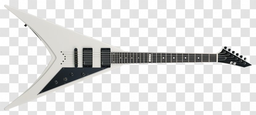 Electric Guitar ESP Guitars Gibson Flying V Seven-string - String Transparent PNG